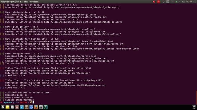 Hack Wordpress using WPSCAN смотреть онлайн