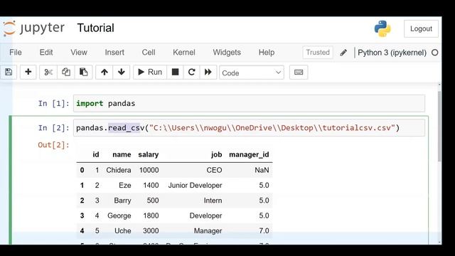 Python: Importing a CSV and an Excel file using PANDAS #python смотреть онлайн