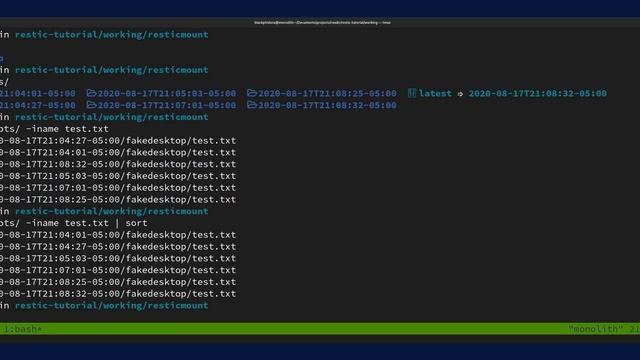 How to use Restic for backups смотреть онлайн