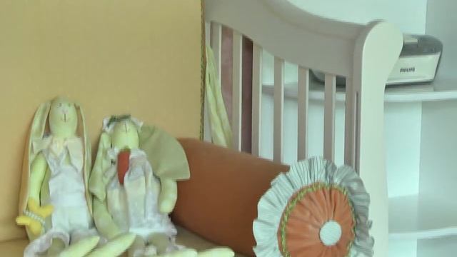 Кроватка-диван Glamour Bunny, ТМ MY-BABY смотреть онлайн
