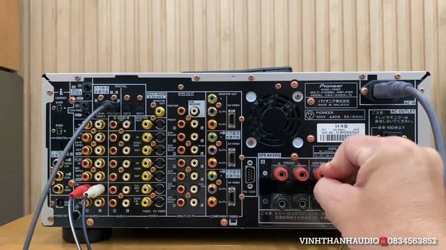 Đã bán-Pioneer VSA-AX5Ai long lanh khiển zin,sách 440W, optical,USB, Chip DAC BurrBrown☎️0834563852 смотреть онлайн