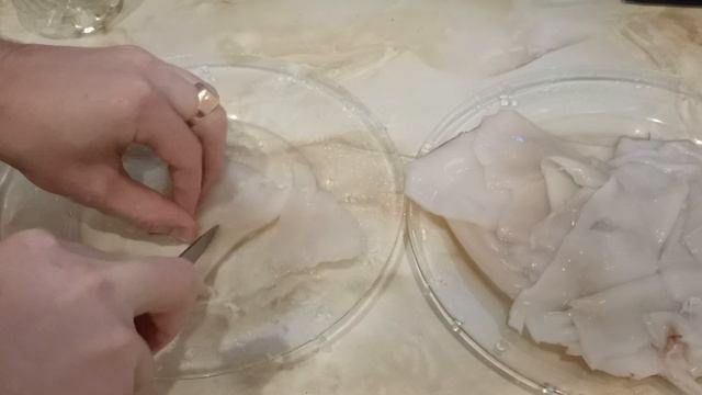 Рецепты жареных кальмаров | как правильно пожарить не варёный кальмар | жарка сырого очищенного смотреть онлайн