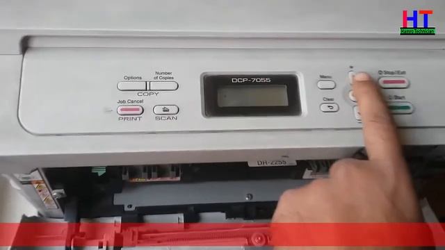 Toner reset Brother DCP 7055 Printer solution смотреть онлайн