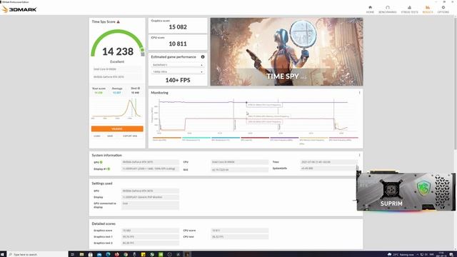 MSI GeForce RTX 3070 SUPRIM X 8G karşı ZOTAC GAMING GeForce RTX 3080 KARŞILAŞTIRMASI : Time Spy смотреть онлайн