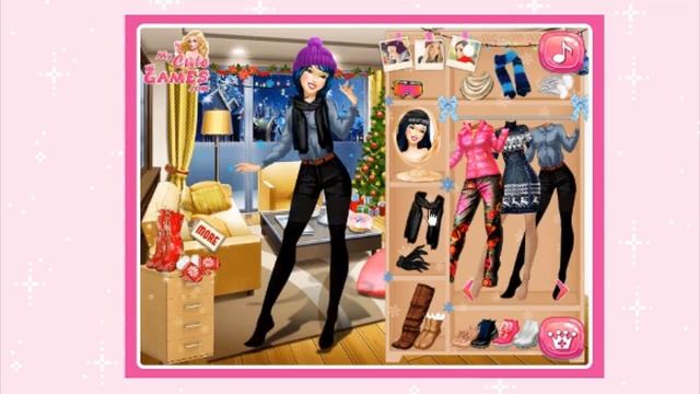 Disney Princess Winter Fashion | Dress Up Games | Anna hangs out with Snow White and Rapunzel |DCS| смотреть онлайн