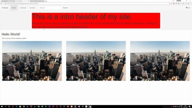 10: Create a banner in Bootstrap - Learn Bootstrap front-end programming смотреть онлайн