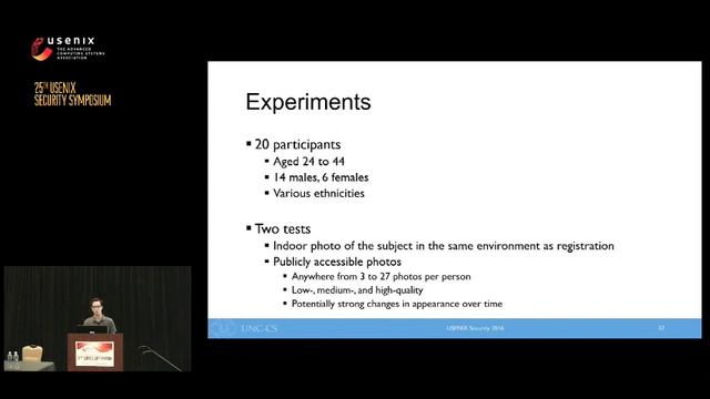 USENIX Security '16 - Virtual U: Defeating Face Liveness Detection by Building Virtual Models... смотреть онлайн