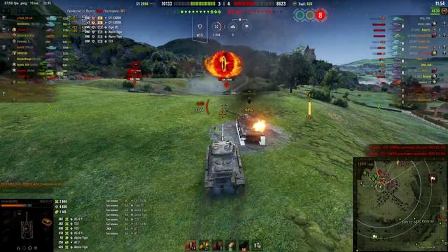 SMV CC-67💣Крепкая сволочь💣Прокачиваемая итальянская ПТ-САУ 8 уровня.