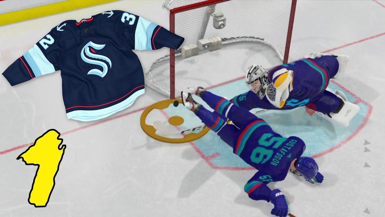 С Детства за "Seattle Kraken" - NHL 21 Карьера за Сиэтл Кракен #1 смотреть онлайн