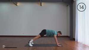 30-МИНУТНАЯ HIIT-ТРЕНИРОВКА, УБИВАЮЩАЯ КАЛОРИИ – Кардио всего тела, без оборудования, без повтора