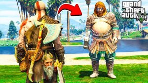 ТОР ВСТРЕТИЛ КРАТОСА БИТВА СУПЕРГЕРОЕВ GOD OF WAR в ГТА 5 МОДЫ! ОБЗОР МОДА в GTA 5 ВИДЕО MODS