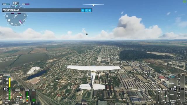 Microsoft Flight Simulator 2020 ► VFR Карта с Телепортом