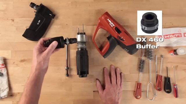 HOW TO maintain and clean the Hilti DX 460 powder-actuated tool смотреть онлайн