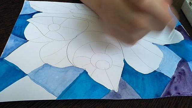 Витраж. Урок Изо. смотреть онлайн