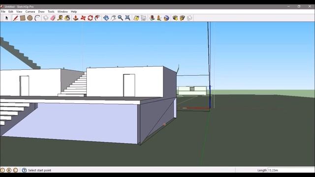 Google SketchUp - How to build a football Stadium - Part 1 смотреть онлайн