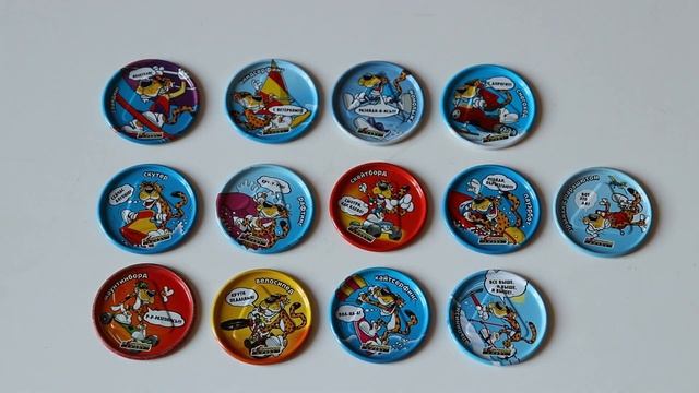 ЧИТОС, фишки, наклейки, переводки ретро коллекция