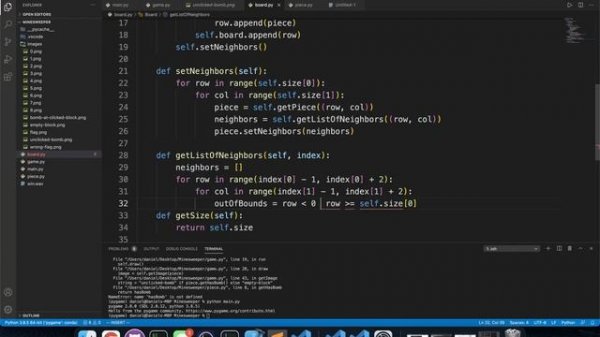 Python/Pygame Minesweeper Tutorial