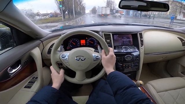 2012 Infiniti FX37 (333HP) POV Test Drive смотреть онлайн