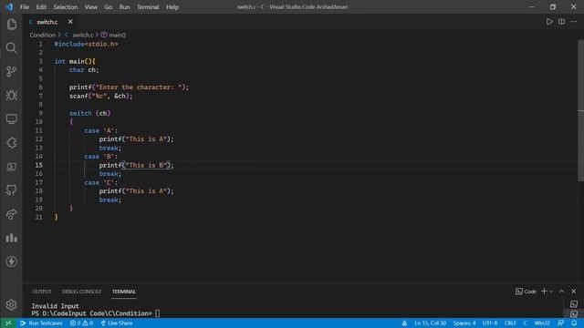 What are Switch Case Statements in C Language | Switch Case Explained in Hindi | Code Input смотреть онлайн