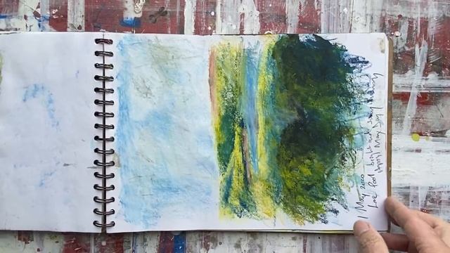 PLEIN AIR SKETCHBOOK TOUR - LANDSCAPE IN MIXED MEDIA смотреть онлайн