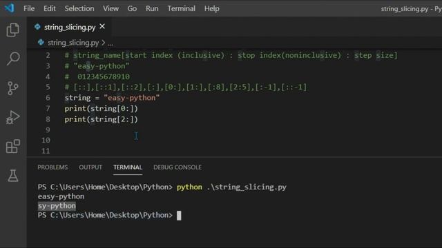 HOW TO SLICE A STRING IN PYTHON | 2020 смотреть онлайн