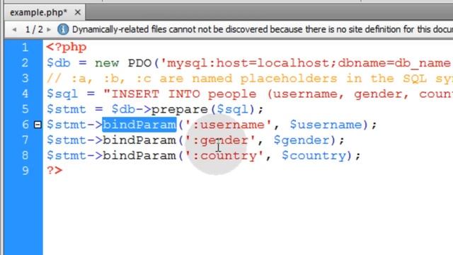 PHP PDO Prepared Statements Tutorial смотреть онлайн