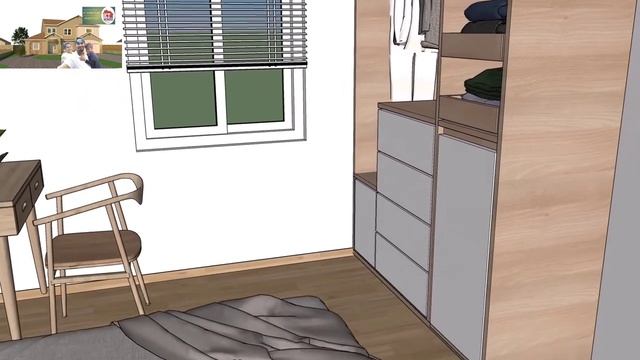 5×5 m Home Plan || 3D model, small ? Design смотреть онлайн