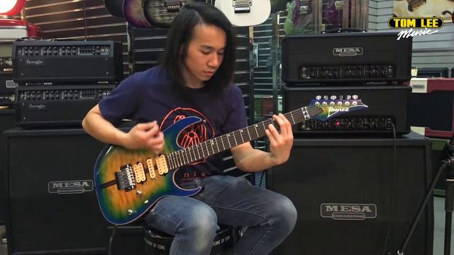Ibanez RG6PFGMLTD示範 смотреть онлайн