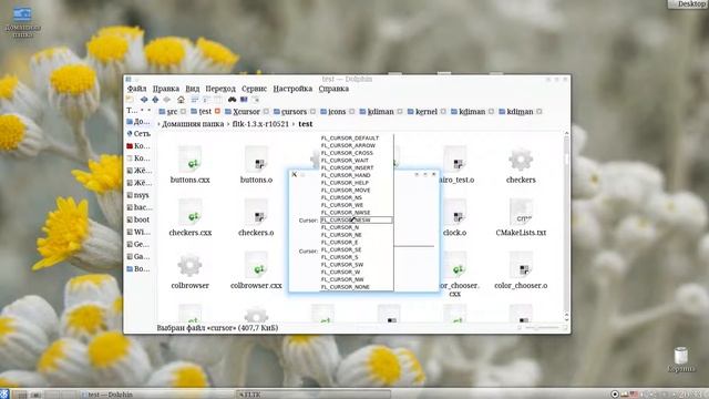 cursors in FLTK смотреть онлайн