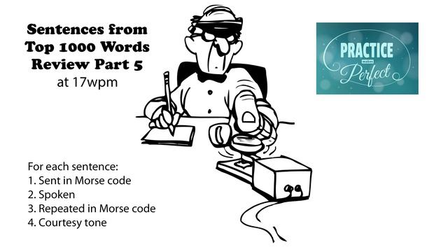 Sentences from Top 1000 Words - Review Part 5 - 17wpm смотреть онлайн