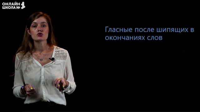 Правописание гласных после шипящих и Ц. Видеоурок 9. Русский язык 10 класс смотреть онлайн