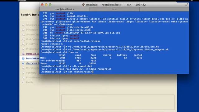 Oracle 11gR2 on Fedora 20 part 1 смотреть онлайн