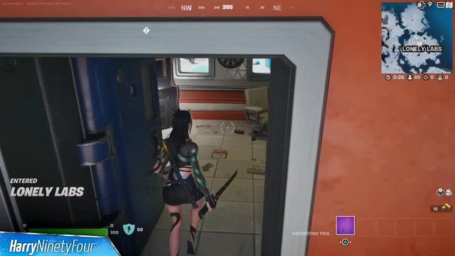 Win the Arcade Game in Lonely Labs Location - Fortnite смотреть онлайн