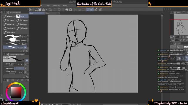 🧡❣ ♡ Drawing Characters from Genshin Impact: Diona│Gigi's VOD │ Digi Art #53 │(MIC ON [ENG]) ♡ ❣🧡 смотреть онлайн