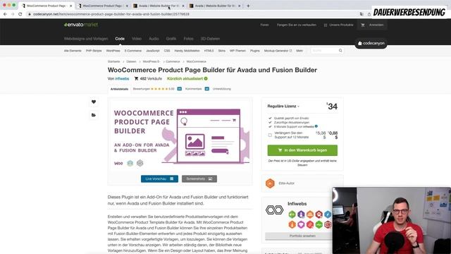 Der Bestseller: AVADA WordPress Theme ⭐ ⭐ ⭐ Fusion Builder für Webseite & Onlineshop ? смотреть онлайн
