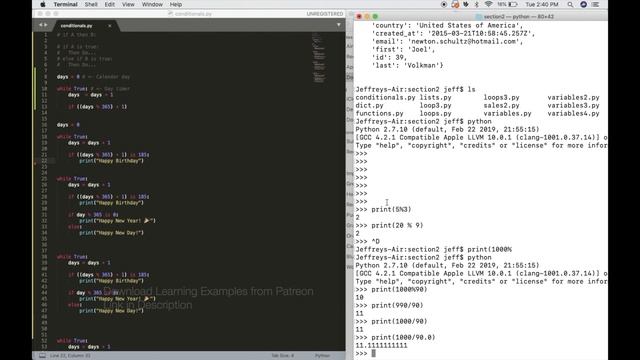 3/5 Step by Step Python for Beginners Course with Examples 2019 Functions смотреть онлайн