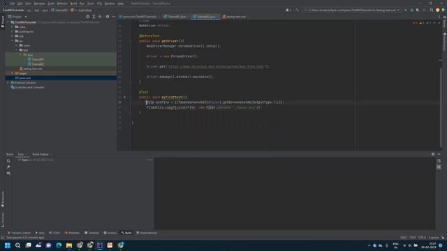 How to Implement TestNG using Selenium | Part 2 | TestNG xml| Generate HTML Report | InteliJ смотреть онлайн