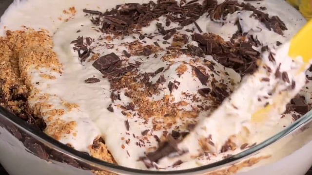 Kondensmilch Mit Pfirsichen Verquirlen! Ich Koche Dieses Dessert Jedes Wochenende!