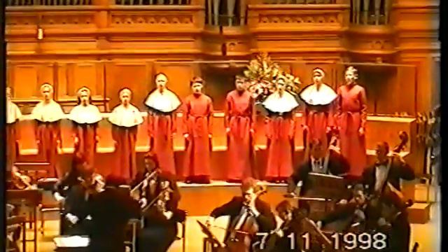 Дж. ПЕРГОЛЕЗИ - STABAT MATER 07.11.1998 г. смотреть онлайн