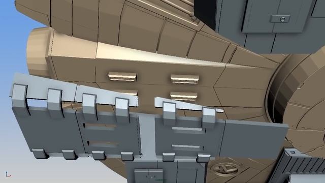 Millenium Falcon 3D Printing Model Assembly Kit смотреть онлайн
