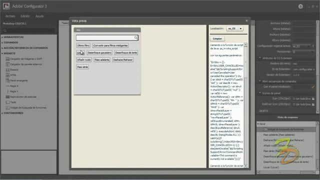 Crear Panel Customizado Para Photoshop Con Configurator 3 смотреть онлайн