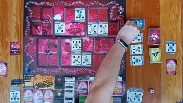 Настольная игра Plague Inc. (бактерия). Plague Inc. Solo Playthrough (bacteria) (rus)