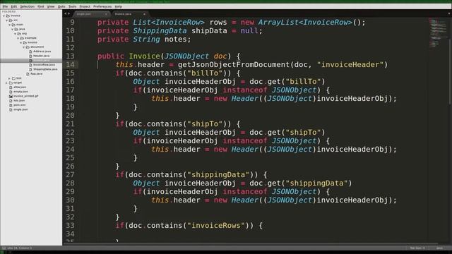 Invoice creation part 3 (Java by Example) смотреть онлайн