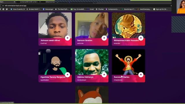 Github Stars Application (MLH Hackathon) смотреть онлайн