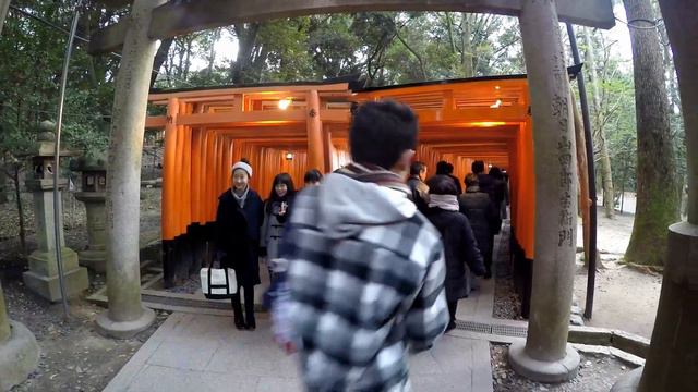 Fushimi Inari and it's marvelous vermilion torii gates! Kyoto Japan 4k (Fushimi-Inari-Schrein) смотреть онлайн