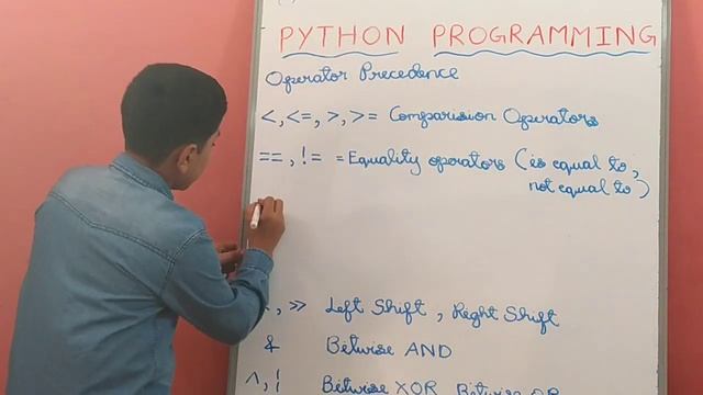Part 18, Python Programming, ....Operator Precedence, ....Shashank Web Series смотреть онлайн