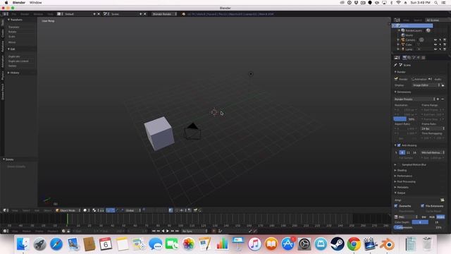 Blender Tutorial: Centre 3D Cursor смотреть онлайн