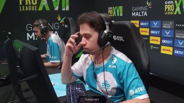 Cloud9 vs FaZe | Map 3 Mirage | ESL Pro League Season 17 смотреть онлайн
