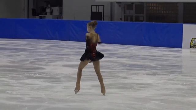 Софья ЧАПЛЫГИНА / Sofia Chaplygina (RUS) - 12th Santa Claus Cup, Advanced Novice SP - Dec. 5, 2018 смотреть онлайн