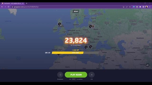 I get a high score on GeoGuessr Football Stadiums game [ASMR Football / Soccer] смотреть онлайн